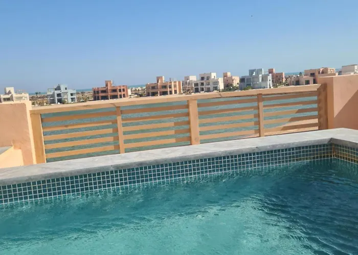 Apartman El Gouna - 3 Bedroom - Rooftop-pool - Ancient Hills *