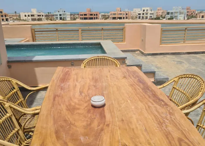 Apartman El Gouna - 3 Bedroom - Rooftop-pool - Ancient Hills Gurdaka