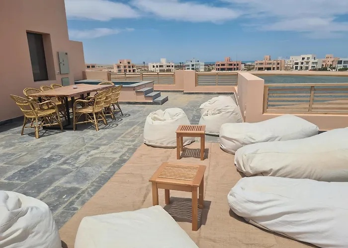Apartman El Gouna - 3 Bedroom - Rooftop-pool - Ancient Hills Gurdaka
