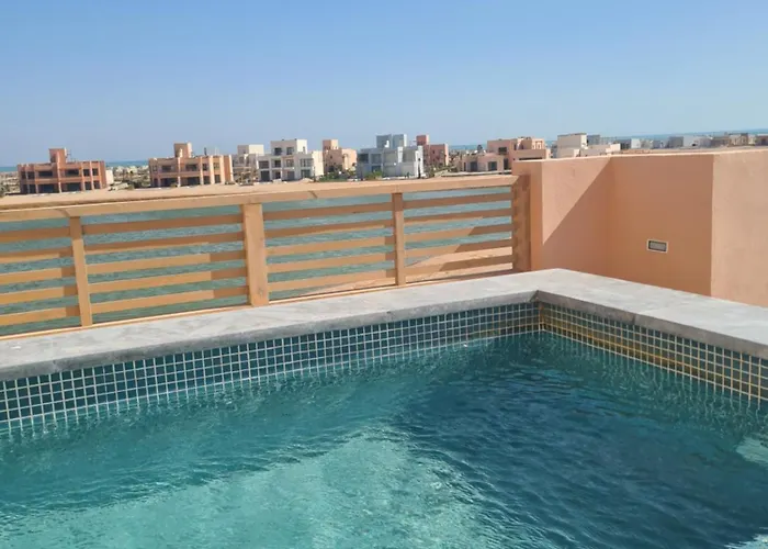El Gouna - 3 Bedroom - Rooftop-pool - Ancient Hills Apartman *