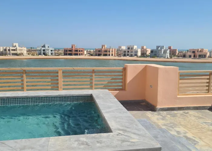 Apartman El Gouna - 3 Bedroom - Rooftop-pool - Ancient Hills *